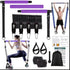 12pcs Pilates Bar Kit with 4 Resistance Bands (160LBS) for Home Gym, Yoga, Squats, And Full Body Shaping - Workout for Legs, Glutes, Waist, And Arms