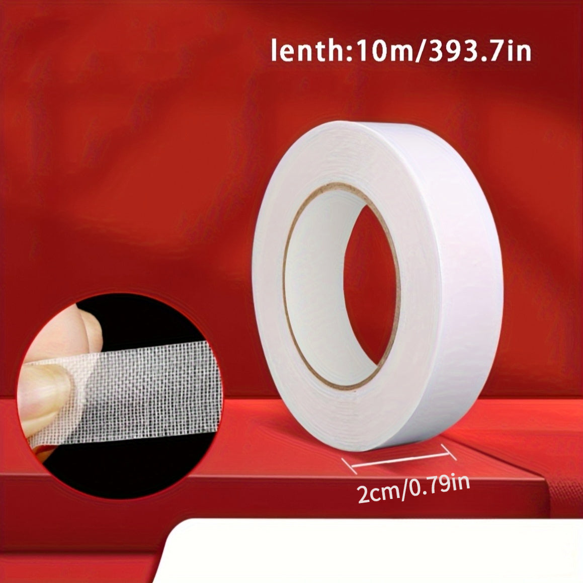 [No Sewing | No Ironing] No Sewing No Ironing Pants Hem Tool | 1 Roll Self-Adhesive Fixed Stickers | Leg Clip Buckle Too Long Adjustment