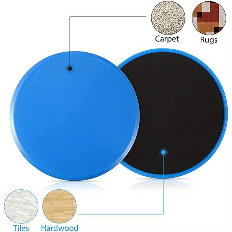 [Pilates Slide Discs] Suitable for 4 Seasons, 2pcs Pilates Slide Discs, Yoga Abs Fitness Foot Mat Sled Waist Trainer Slide Board for Hip Lifting And Core Strength Training