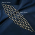 Fashionable Handmade Imitation Pearl Hairband Mesh Hair Vine Party Banquet Women's Headwear