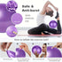[8pcs Premium Yoga Set] 7pcs Premium Non-Slip Yoga Pilates Set | Exercise Rings for Flexibility And Strength Training, Home Fitness Equipment for Toning