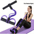 Upgraded High-Tension Resistance Band Six-Tube - Ergonomic Design, Durable Purple Resistance Bands, Suitable for Home Gym, Cardio Exercise, and Strength Training, Exercise Accessory, Fashionable Sports Equipment, Comfortable