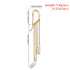 Ingemark Long Tassel Geometric Imitation Pearl Chain Clip Earrings No Pierced Ear Cuff Cartilage Elegant Female Women Jewelry