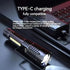 High Power LED Flashlights With Display Screen Zoom Tactical Torch Portable Rechargeable Lamp with Emergency Side Light Lantern