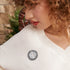 Beaut&Berry Vintage Pearl Wreath Brooches for Women Unisex Plant Pins Friends Party Gifts Banquet Jewellery Accessories
