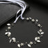 Gold Color Alloy Flower Headbands Artificial Pearl Hairbands Floral Headwear for Bride Wedding Women Girls Party Hair Jewelry