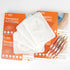 2-4PCS Zipper Painless Wound Closure Device Suture-free Wound Dressing Closure Strips Kit Emergency Laceration Closures for Ifak