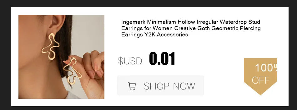 Ingemark Long Tassel Geometric Imitation Pearl Chain Clip Earrings No Pierced Ear Cuff Cartilage Elegant Female Women Jewelry