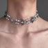 2024 New Vintage Necklace Double-Deck Pearl Tiger-Eye Luxury Court Style Unisex Choker for Women Men Couple Jewelry