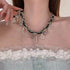 2024 New Vintage Necklace Double-Deck Pearl Tiger-Eye Luxury Court Style Unisex Choker for Women Men Couple Jewelry