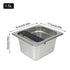 Large Capacity Coffee Knock Box Stainless Steel Coffee Shop Espresso Dump Bin Anti-slip Grind Waste Bin Coffee Grounds Bucket