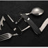 Tablespoon Set 4 In 1 Foldable Spoon Knife Fork Bottle Opener Stainless Steel Folding Pocket Kits Outdoor Tableware Set