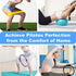 [8pcs Premium Yoga Set] 7pcs Premium Non-Slip Yoga Pilates Set | Exercise Rings for Flexibility And Strength Training, Home Fitness Equipment for Toning