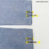 [No Sewing | No Ironing] No Sewing No Ironing Pants Hem Tool | 1 Roll Self-Adhesive Fixed Stickers | Leg Clip Buckle Too Long Adjustment