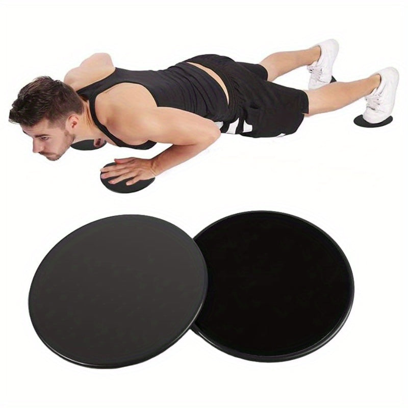 [Pilates Slide Discs] Suitable for 4 Seasons, 2pcs Pilates Slide Discs, Yoga Abs Fitness Foot Mat Sled Waist Trainer Slide Board for Hip Lifting And Core Strength Training