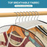 Garment Bags Designed for Hanging Apparel, Closet Storage Solutions for Coats, Jackets, And Shirts - Sturdy Plastic Wardrobe Protectors Featuring a Zipper Closure, Clothing Storage Options | Decorative Garment Bag | Robust Pl