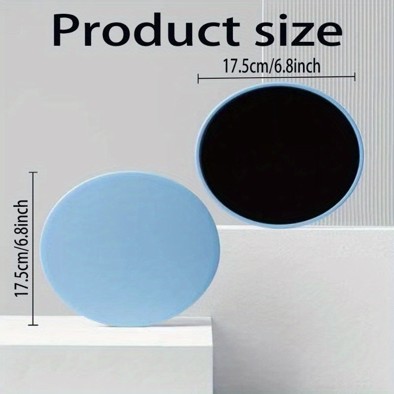 [Pilates Slide Discs] Suitable for 4 Seasons, 2pcs Pilates Slide Discs, Yoga Abs Fitness Foot Mat Sled Waist Trainer Slide Board for Hip Lifting And Core Strength Training