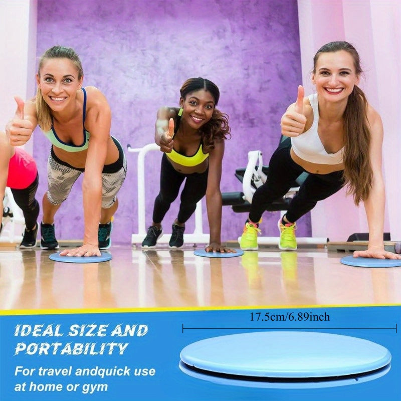 [Pilates Slide Discs] Suitable for 4 Seasons, 2pcs Pilates Slide Discs, Yoga Abs Fitness Foot Mat Sled Waist Trainer Slide Board for Hip Lifting And Core Strength Training