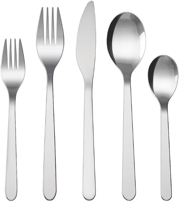 IKEA Förnuft 20-Piece Flatware Set, Stainless Steel