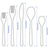 IKEA Förnuft 20-Piece Flatware Set, Stainless Steel
