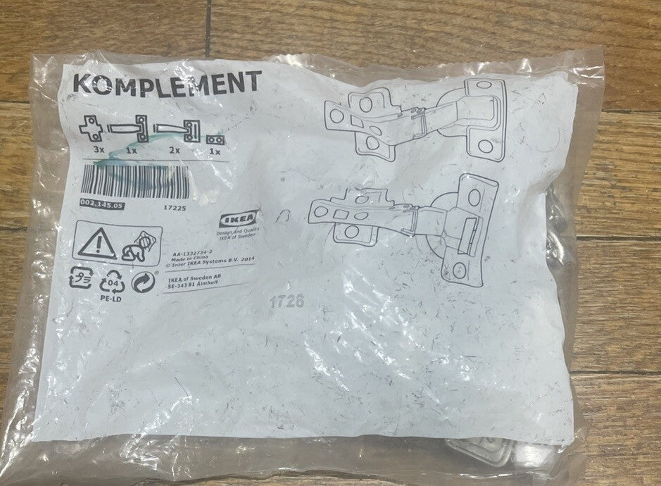 IKEA Komplement Soft-Close Hinge  002.145.05 NEW