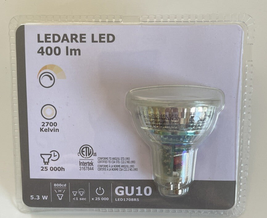 IKEA LEDARE GU10 Bulb 400 lm