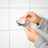 Zinc-Plated Steel Hook with Suction Cup, Stainless Steel, Wall-Mounted, Modern, Glass and Tile Compatible, Bathroom Storage