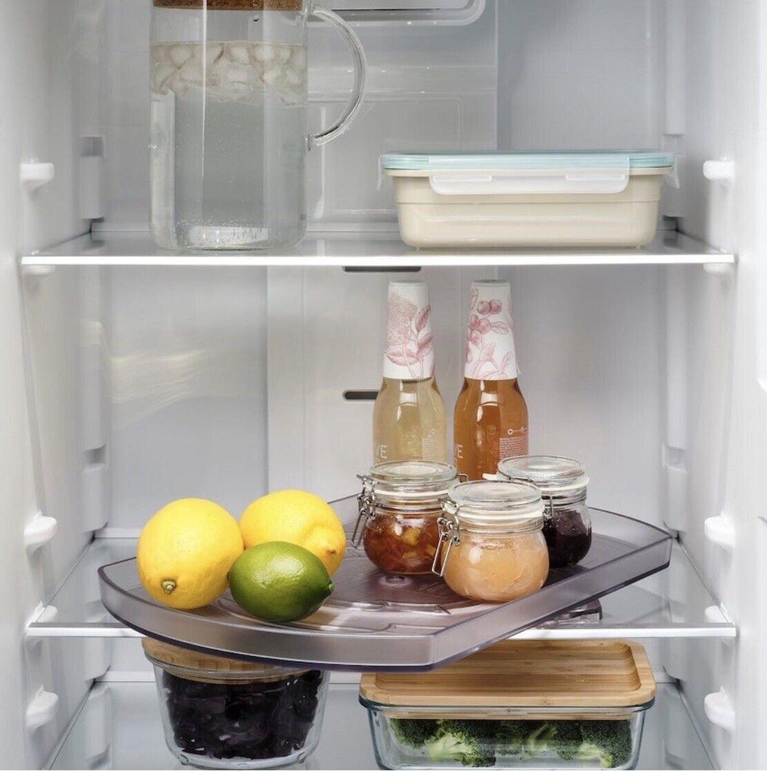 IKEA SNURRAD Storage Kitchen Turntable Clear, New