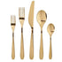 Ikea TILLAGD 20-piece flatware set, brass color