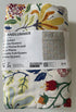 IKEA STRANDLUMMER Full/Queen Duvet cover + 2 pillowcases, White Floral, NEW