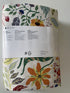 IKEA STRANDLUMMER Full/Queen Duvet cover + 2 pillowcases, White Floral, NEW