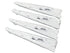 SET OF 4 - Ikea BOAXEL Bracket for Shelf, White 15 3/4 "- NEW
