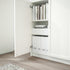 BILLY/OXBERG Bookcase, Living Room Cabinet with Doors 31 1/2x11 3/4x41 3/4 "White, Storage Furniture