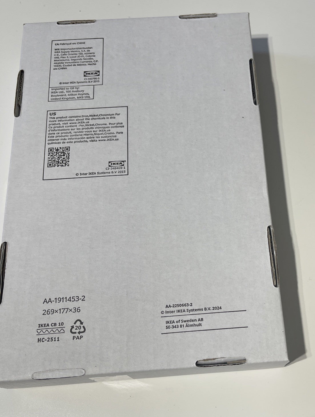 IKEA TILLAGD 20-Piece Flatware Set Black color 403.608.30 New in Box