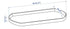 IKEA SNURRAD Storage Kitchen Turntable Clear, New