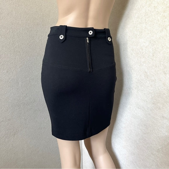 Diesel skirt size 26 black stretchy pencil