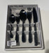 IKEA TILLAGD 20-Piece Flatware Set Black color 403.608.30 New in Box