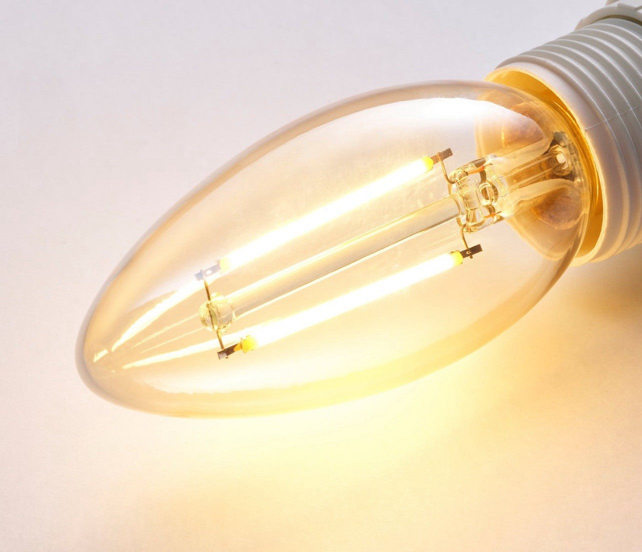 Ikea LUNNOM LED Bulb E12 210 lumen, Dimmable/ Clear Glass