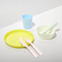 Ikea Kalas BPA Free Plastic Kids Tableware Set - Bowl, Plate, Cup and Cutlery - Pastel Colours