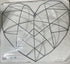 IKEA, VÄTTLÖSA Metal Heart Wall Home Decor Art Black  17 in x15 in NEW